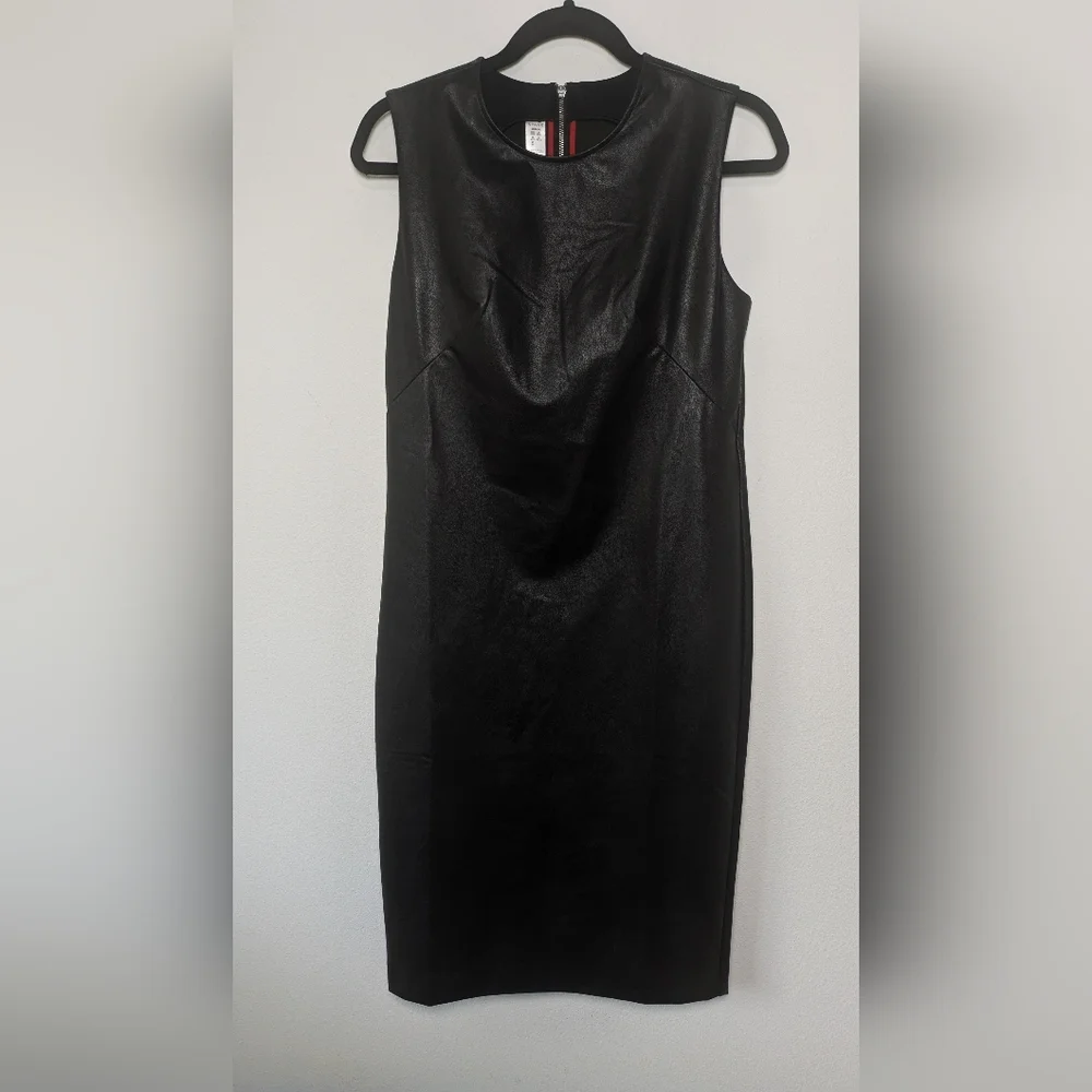 SPANX Black Sheath Mini Dress for Cocktail Nights NWT - Picture 6 of 13